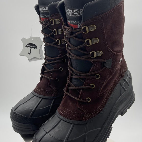 Waterproof Men’s Snow Winter Extremely Warm 11” Tall Insulate Boots - Picture 8 of 9